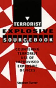 Cover of: Terrorist Explosive Sourcebook by Stephen Turner