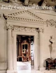 Cover of: Early Georgian Interiors (Paul Mellon Centre for Studies in Britis) by John Cornforth