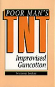 Cover of: Poor man's TNT: improvised guncotton