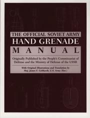 Official Soviet Army Hand Grenade Manual by U.S.S.R. Army