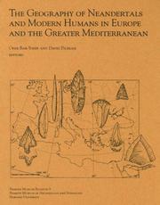 Cover of: The Geography of Neandertals and Modern Humans in Europe and the Greater Mediterranean (Peabody Museum Bulletin 8) by 