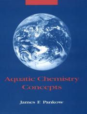 Cover of: Aquatic chemistry concepts