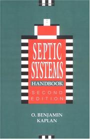 Septic systems handbook by O. Benjamin Kaplan