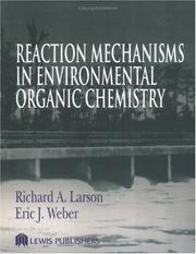 Cover of: Reaction mechanisms in environmental organic chemistry