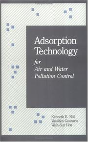 Cover of: Adsorption technology for air and water pollution control