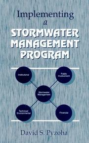 Cover of: Implementing a stormwater management program by David S. Pyzoha