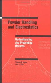 Powder handling and electrostatics by T. B. Jones