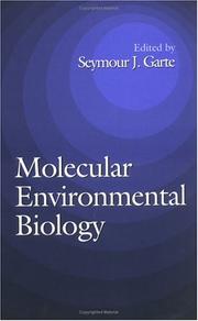 Cover of: Molecular environmental biology