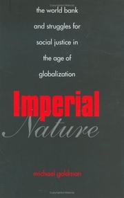 Cover of: Imperial Nature by Michael Goldman, Michael Goldman