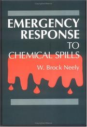 Cover of: Emergency Response to Chemical Spills - Database