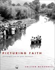 Cover of: Picturing Faith: Photography and the Great Depression