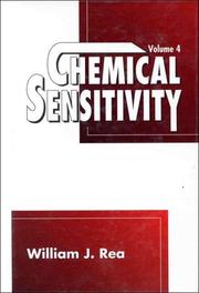 Cover of: Chemical Sensitivity by William J. Rea