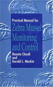 Cover of: Practical manual for zebra mussel monitoring and control