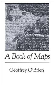 Cover of: A Book of Maps by Geoffrey O'Brien
