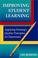 Cover of: Improving student learning
