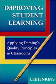Cover of: Improving Student Learning by Lee Jenkins