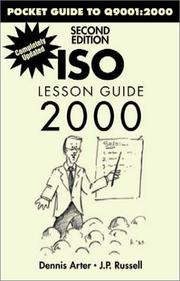 Cover of: Iso Lesson Guide 2000: Pocket Guide to Q9001  2000