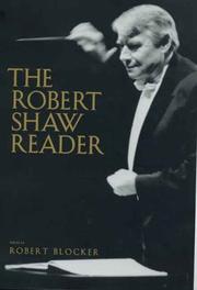 The Robert Shaw reader by Shaw, Robert
