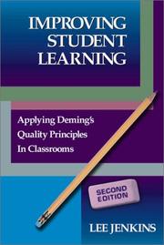 Cover of: Improving student learning by Lee Jenkins