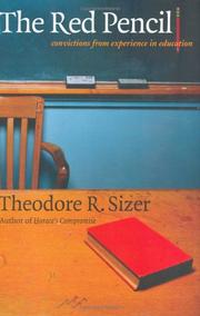 Cover of: The Red Pencil by Theodore R. Sizer