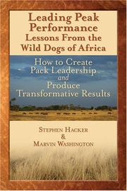 Leading peak performance by Stephen Hacker, Stephen Hacker, Marvin Washington