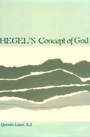 Cover of: Hegel's concept of God by Quentin Lauer