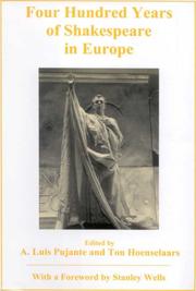 Cover of: Four hundred years of Shakespeare in Europe