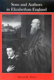 Cover of: Sons and authors in Elizabethan England