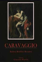Cover of: Caravaggio by Genevieve Warwick