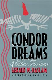 Cover of: Condor dreams & other fictions by Gerald W. Haslam