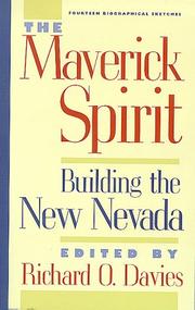 Cover of: The Maverick Spirit: Building the New Nevada (Wilbur S. Shepperson Series in History and Humanities)