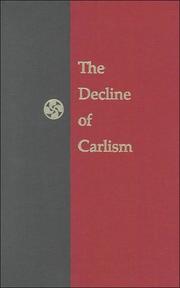 Cover of: The Decline of Carlism by Jeremy MacClancy