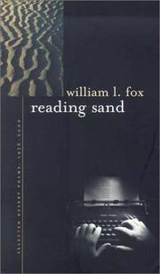 Cover of: Reading sand by Fox, William L.