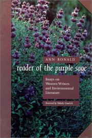 Cover of: Reader of the purple sage by Ann Ronald
