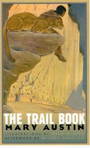 Cover of: The  trail book by Mary Austin