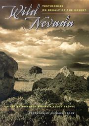 Cover of: Wild Nevada: testimonies on behalf of the desert