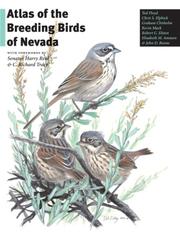 Cover of: Atlas of the Breeding Birds of Nevada by Ted Floyd, Chris S. Elphick, Graham Chisholm, Kevin Mack, Robert Elston, Elisabeth M. Ammon, John D. Boone
