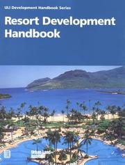 Cover of: Resort development handbook