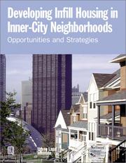 Cover of: Developing infill housing in inner-city neighborhoods by Diane R. Suchman