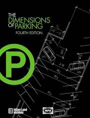 Cover of: The dimensions of parking.