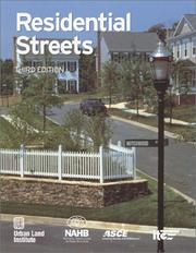 Cover of: Residential streets | Walter M. Kulash