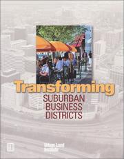 Cover of: Transforming suburban business districts