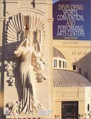 Cover of: Developing sports, convention, and performing arts centers by David C. Petersen, David C. Petersen