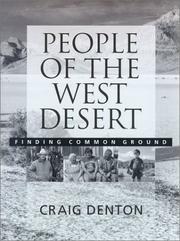 Cover of: People of the West Desert by Craig Denton