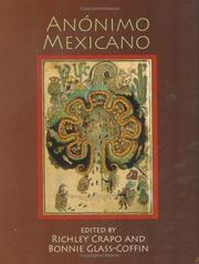 Cover of: Anónimo mexicano