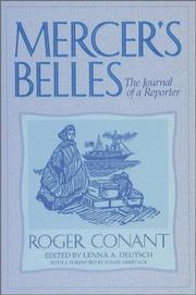 Cover of: Mercer's belles by Conant, Roger