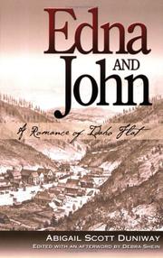 Cover of: Edna and John | Abigail Scott Duniway