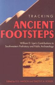 Cover of: Tracking Ancient Footsteps: William D. Lipe's Contributions to Southwestern Prehistory And Public Archeology