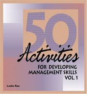 Cover of: Fifty Activities for Developing Management Skills