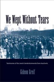 Cover of: We Wept Without Tears